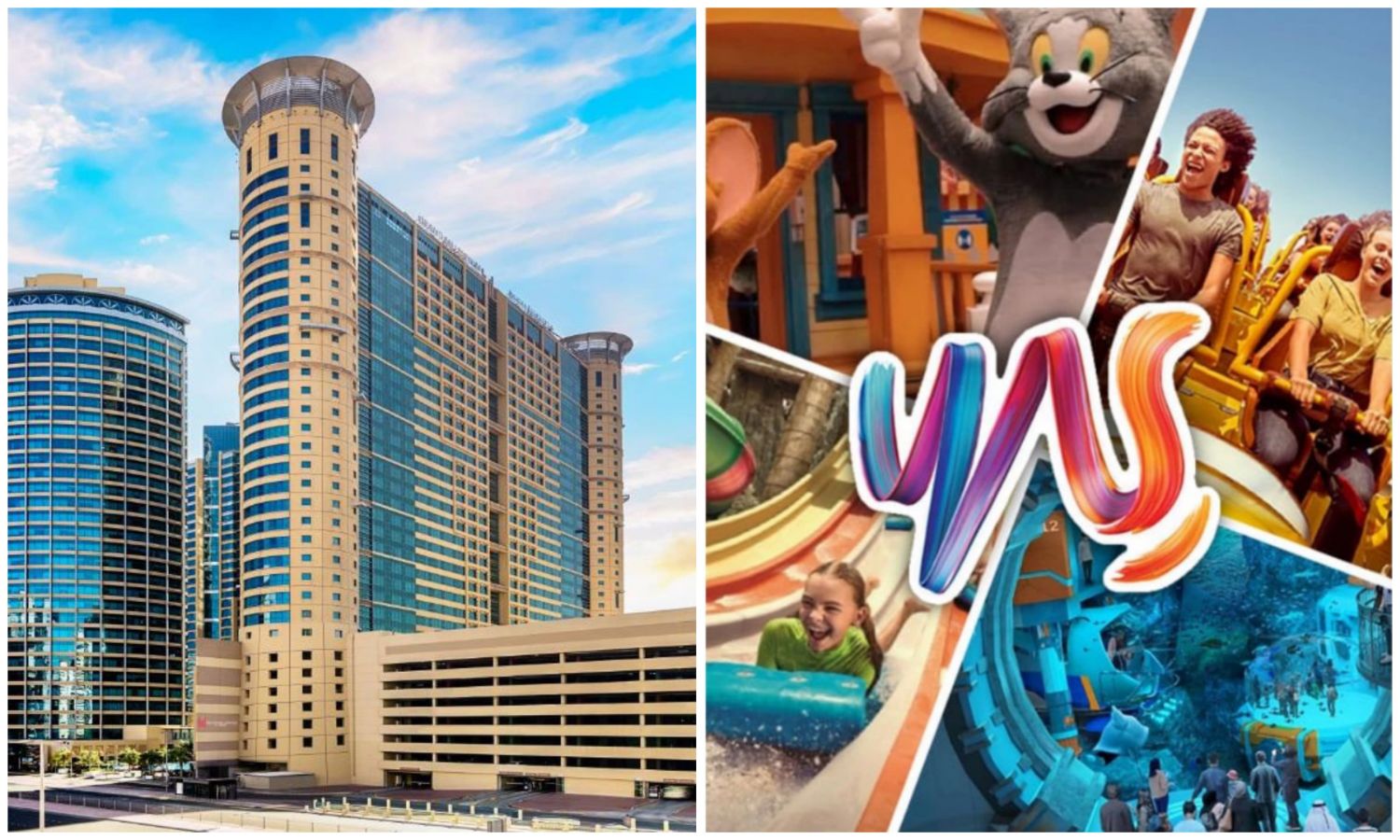 Staycation - 5* Grand Millennium Al Wahda, Abu Dhabi - 1 Night Stay with 2 Days 2 Yas Parks Access